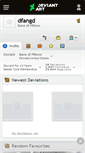 Mobile Screenshot of dfangd.deviantart.com