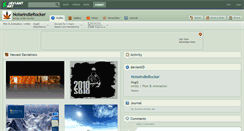 Desktop Screenshot of noiseindierocker.deviantart.com