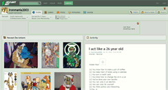 Desktop Screenshot of ironmania2003.deviantart.com