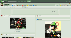 Desktop Screenshot of oneupmario.deviantart.com