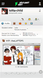 Mobile Screenshot of lolita-child.deviantart.com