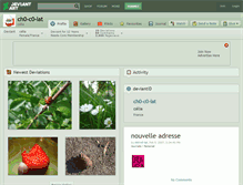 Tablet Screenshot of ch0-c0-lat.deviantart.com