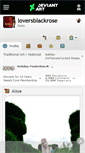 Mobile Screenshot of loversblackrose.deviantart.com