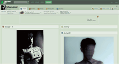 Desktop Screenshot of johnnyjoker.deviantart.com
