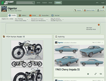 Tablet Screenshot of gigantor.deviantart.com
