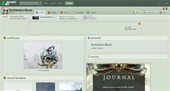 Desktop Screenshot of enchanters-blood.deviantart.com