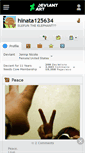 Mobile Screenshot of hinata125634.deviantart.com