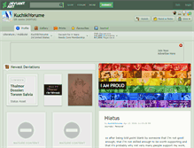 Tablet Screenshot of kuchikiyorume.deviantart.com