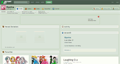 Desktop Screenshot of lilyorina.deviantart.com