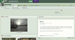 Desktop Screenshot of miruru-chan.deviantart.com
