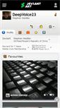 Mobile Screenshot of deepvoice23.deviantart.com