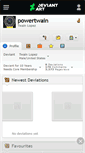 Mobile Screenshot of powertwain.deviantart.com