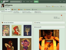 Tablet Screenshot of kaffepanna.deviantart.com