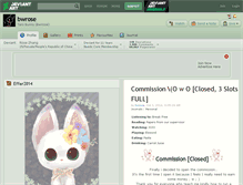 Tablet Screenshot of bwrose.deviantart.com