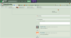 Desktop Screenshot of missxallsunday.deviantart.com