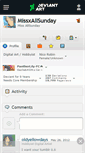 Mobile Screenshot of missxallsunday.deviantart.com