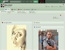 Tablet Screenshot of edu-chico.deviantart.com