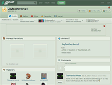 Tablet Screenshot of jayfeather4eva1.deviantart.com