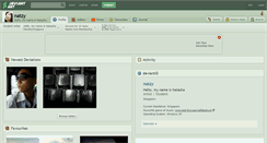 Desktop Screenshot of natzy.deviantart.com