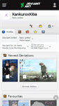Mobile Screenshot of kankuroxkiba.deviantart.com