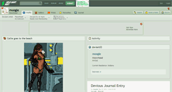 Desktop Screenshot of moogle.deviantart.com
