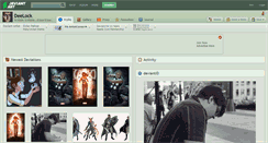 Desktop Screenshot of deelock.deviantart.com