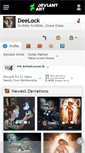 Mobile Screenshot of deelock.deviantart.com