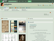 Tablet Screenshot of chasityathens.deviantart.com