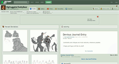 Desktop Screenshot of bighuggableteddybear.deviantart.com