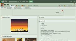 Desktop Screenshot of myezinc.deviantart.com