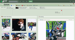 Desktop Screenshot of dconway.deviantart.com