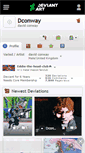 Mobile Screenshot of dconway.deviantart.com