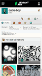 Mobile Screenshot of cutie-boy.deviantart.com
