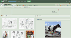 Desktop Screenshot of image-inator.deviantart.com