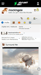 Mobile Screenshot of mockingale.deviantart.com
