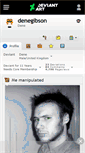 Mobile Screenshot of denegibson.deviantart.com