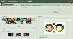 Desktop Screenshot of kirkawesomeplz.deviantart.com