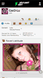 Mobile Screenshot of coco-lu.deviantart.com