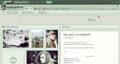 Desktop Screenshot of forgettingoblivion.deviantart.com
