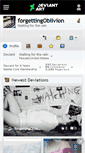 Mobile Screenshot of forgettingoblivion.deviantart.com