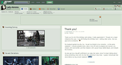 Desktop Screenshot of lady-morana.deviantart.com