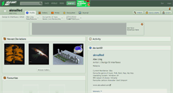 Desktop Screenshot of alexallied.deviantart.com
