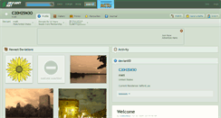 Desktop Screenshot of c20h25n3o.deviantart.com