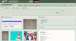 Desktop Screenshot of loveeevee44.deviantart.com