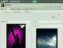 Tablet Screenshot of greendc11.deviantart.com