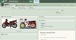 Desktop Screenshot of doktahu.deviantart.com