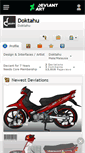 Mobile Screenshot of doktahu.deviantart.com