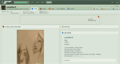 Desktop Screenshot of cursedevil.deviantart.com