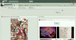 Desktop Screenshot of desertwind75.deviantart.com