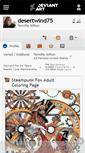 Mobile Screenshot of desertwind75.deviantart.com